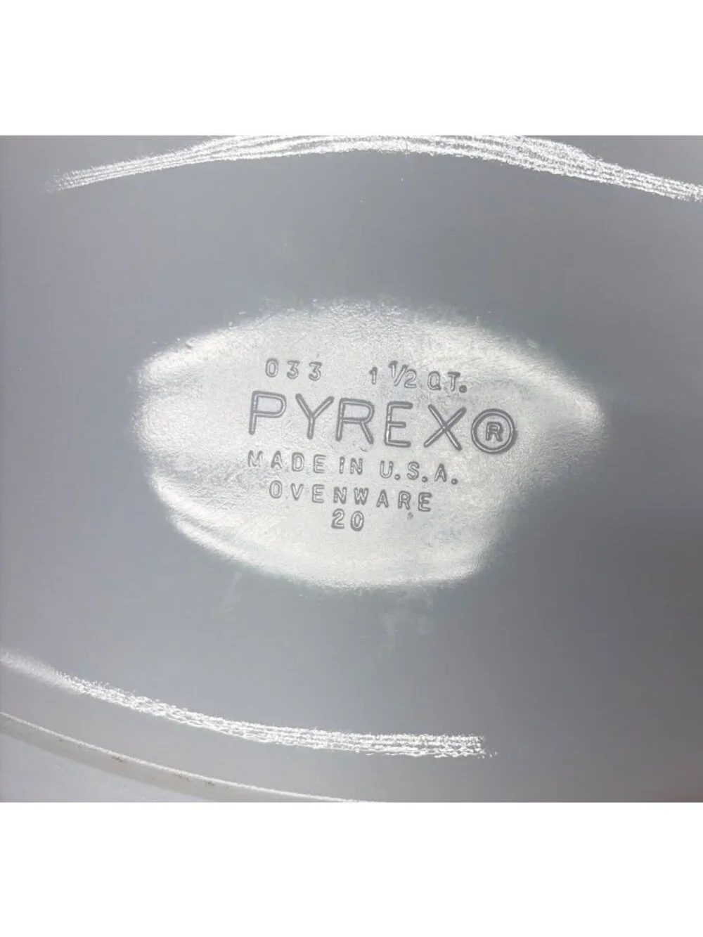 Vintage Pyrex Golden Honeysuckle 1.5 Quart Casserole Dish NO LID
